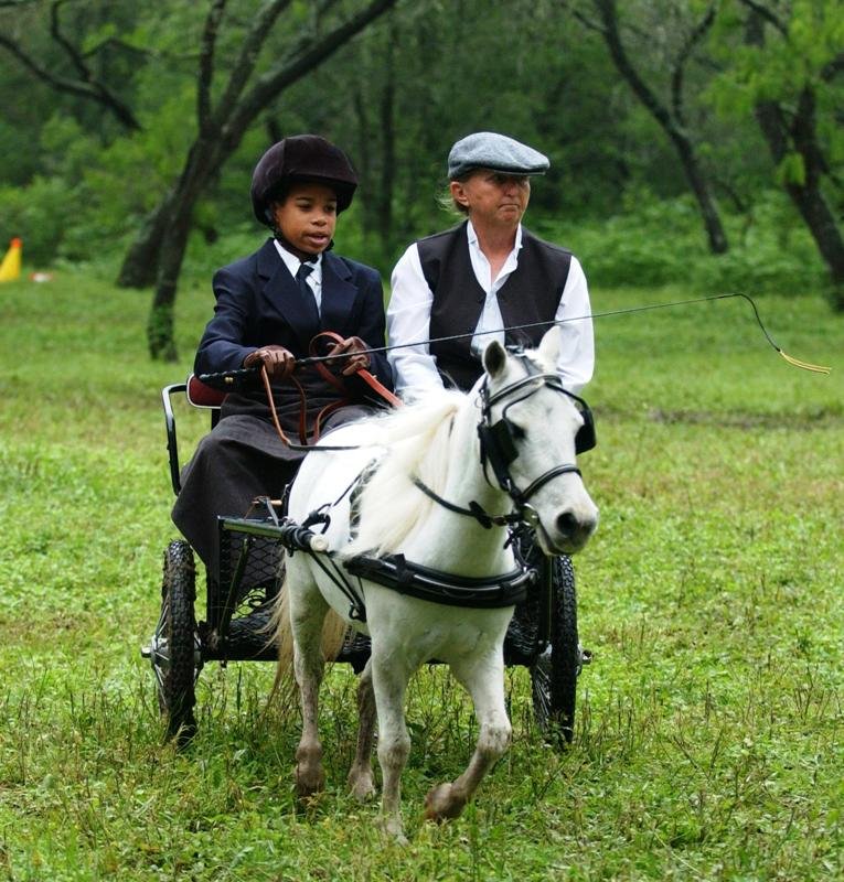 Reggie Glover driving HCM Navajo's Black Tie Affair  VSE Cones Course, CDE